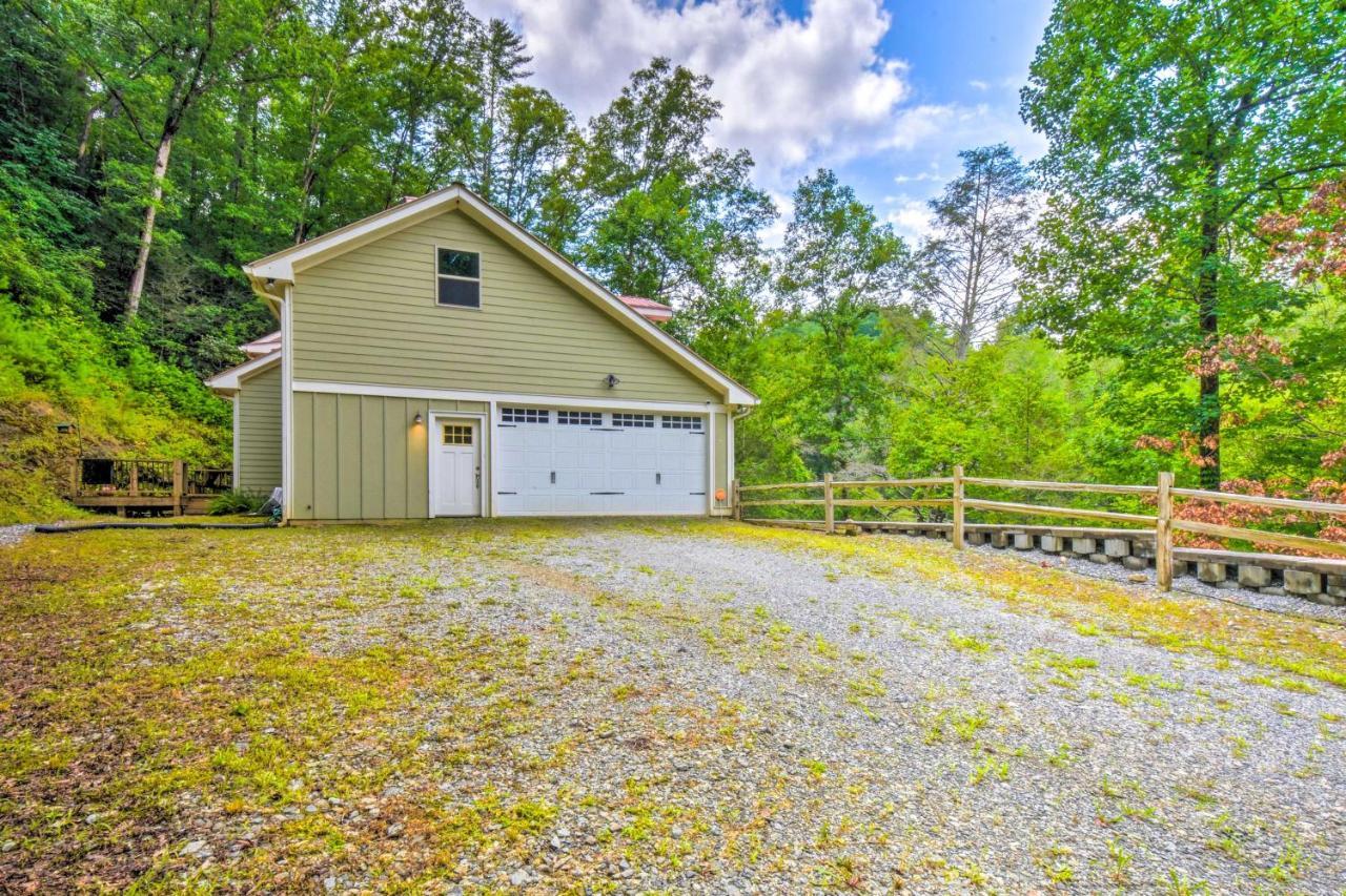 Cozy Riverside Dahlonega Home With Kayaks And Fire Pit Kültér fotó