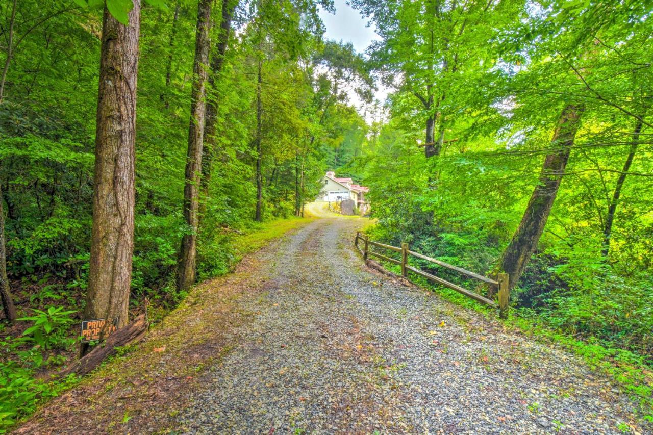 Cozy Riverside Dahlonega Home With Kayaks And Fire Pit Kültér fotó
